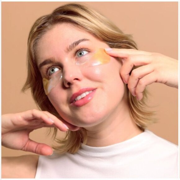 SpaLife Anti-Aging Under Eye Masks w 24k gold dust & silver | 6 Pairs - Picture 5 of 7